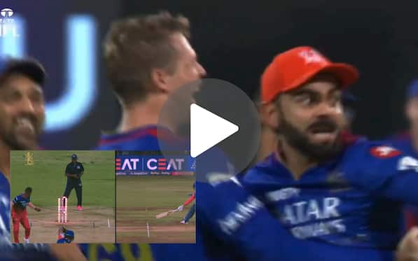[Watch] Kohli Rages In Anger As Hope's Perfect Straight Drive Turns Into Fraser-McGurk's Wicket